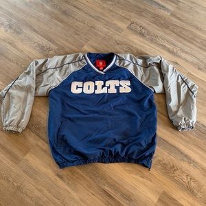 Vintage Indianapolis Colts Windbreaker Jacket Mens Large